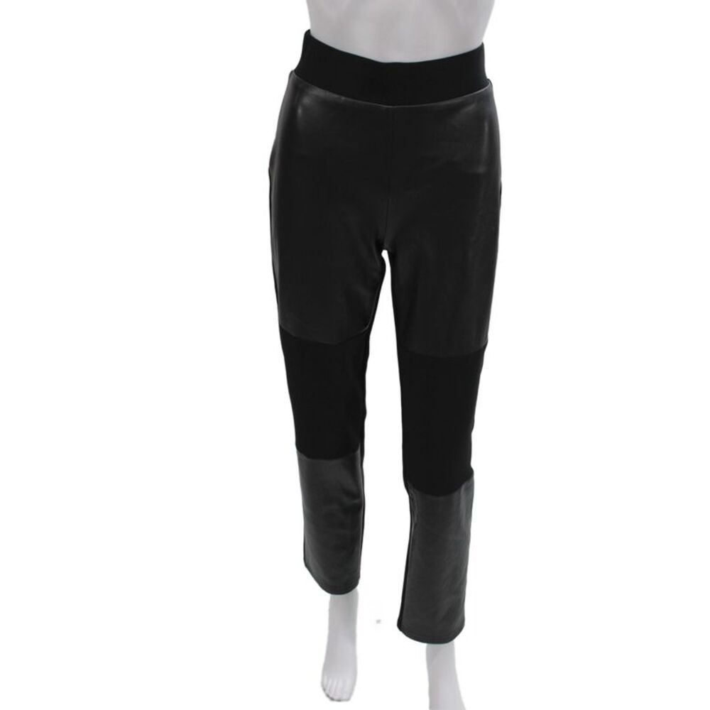 Joseph Ribkoff Womens Cropped Black Leggings Size 4